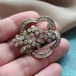 Винтажные чешские броши