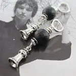 Серьги с агатами