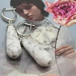Серьги с кахолонгом