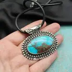 Крупная бирюза в украшениях