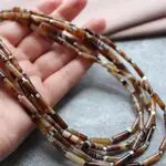 Ожерелье из агата 