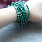 Браслет из натуральной бирюзы