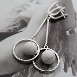 Серьги из кахалонга