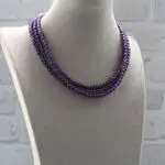 Аметистовое колье