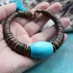 Браслет из бирюзы