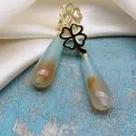 Серьги с клевером