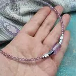 Нежные украшения с аметистом