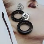 Серьги в геометрическом стиле