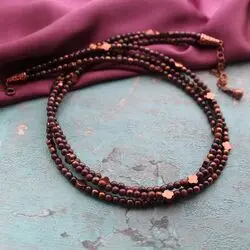 изысканные украшения из граната - колье