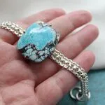 Браслет с бирюзой