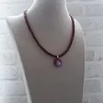 авторские украшения с гранатами