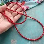 Колье с кораллами