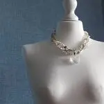 Авторские украшения с натуральными камнями - жемчуг, хрусталь
