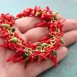 Авторский браслет из натурального коралла