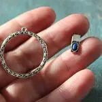 Дизайнерские серьги трансформеры с натуральными камнями