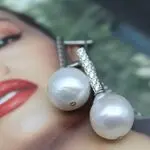 Жемчужные серьги