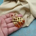 Серьги из сердолика