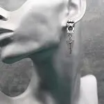 Серьги анималистические