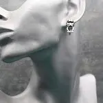 Серьги пантеры