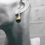 Авторские серьги с барочным жемчугом