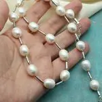 Колье из крупного жемчуга
