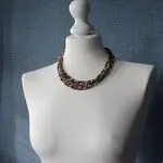 авторские украшения с агатом - бусы
