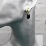 Стильные серьги с перламутром