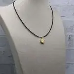 Ожерелье из шпинели и друзы