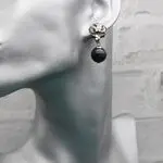 серьги с перламутром