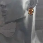 Янтарные серьги