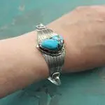 Бирюзовый браслет