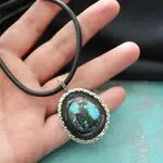 Бирюзовая подвеска