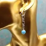 Бирюзовые серьги