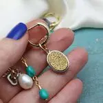 серьги трансформеры с друзой