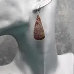 Эффектные серьги с яшмой