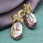 Серьги из жемчуга