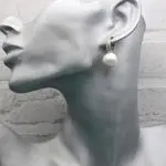 Барочные серьги с жемчугом