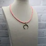 Бусы с кораллами