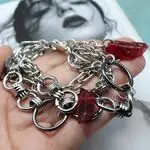 Браслет с церями и камнями