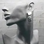 Серьги с барочным жемчугом