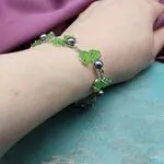 Браслет из черного жемчуга