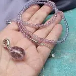 Колье с аметистом