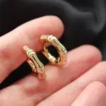 Серьги конго, серьги бублики