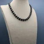 Жемчужное ожерелье - черный жемчуг
