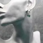 Серьги с лягушками