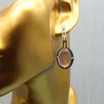 Серьги с флюоритом