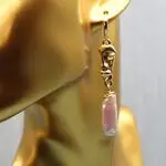 Серьги с жемчугом- авторские украшения с барочным жемчугом