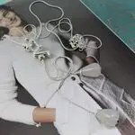 Стильные украшения - колье с натуральными камнями