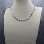 Ожерелье из серебра и камней