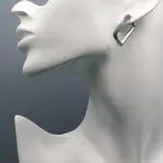Стильные серьги